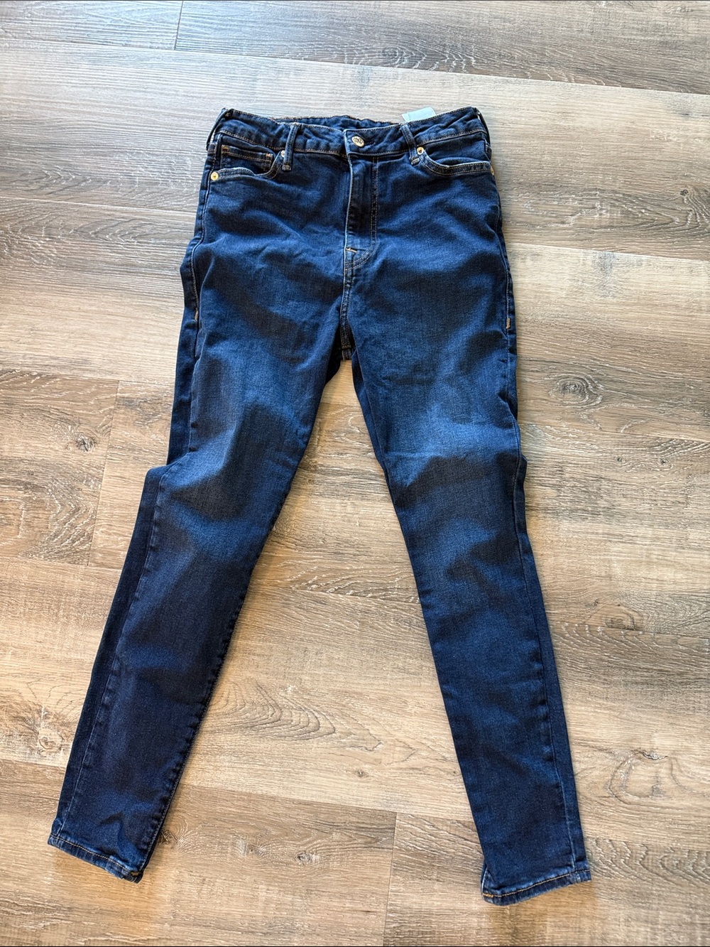 True Religion Caia Dark Blue Women’s Slim super skinny Jeans sz